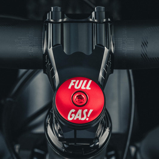 Full Gas! Custom Bicycle Headset Cap