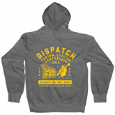 Dispatch Always On The Edge Custom Bike Hoodie for Cycle Riders