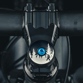 Bigfoot Hiding Custom Bicycle Headset Cap -  Dispatch Bike