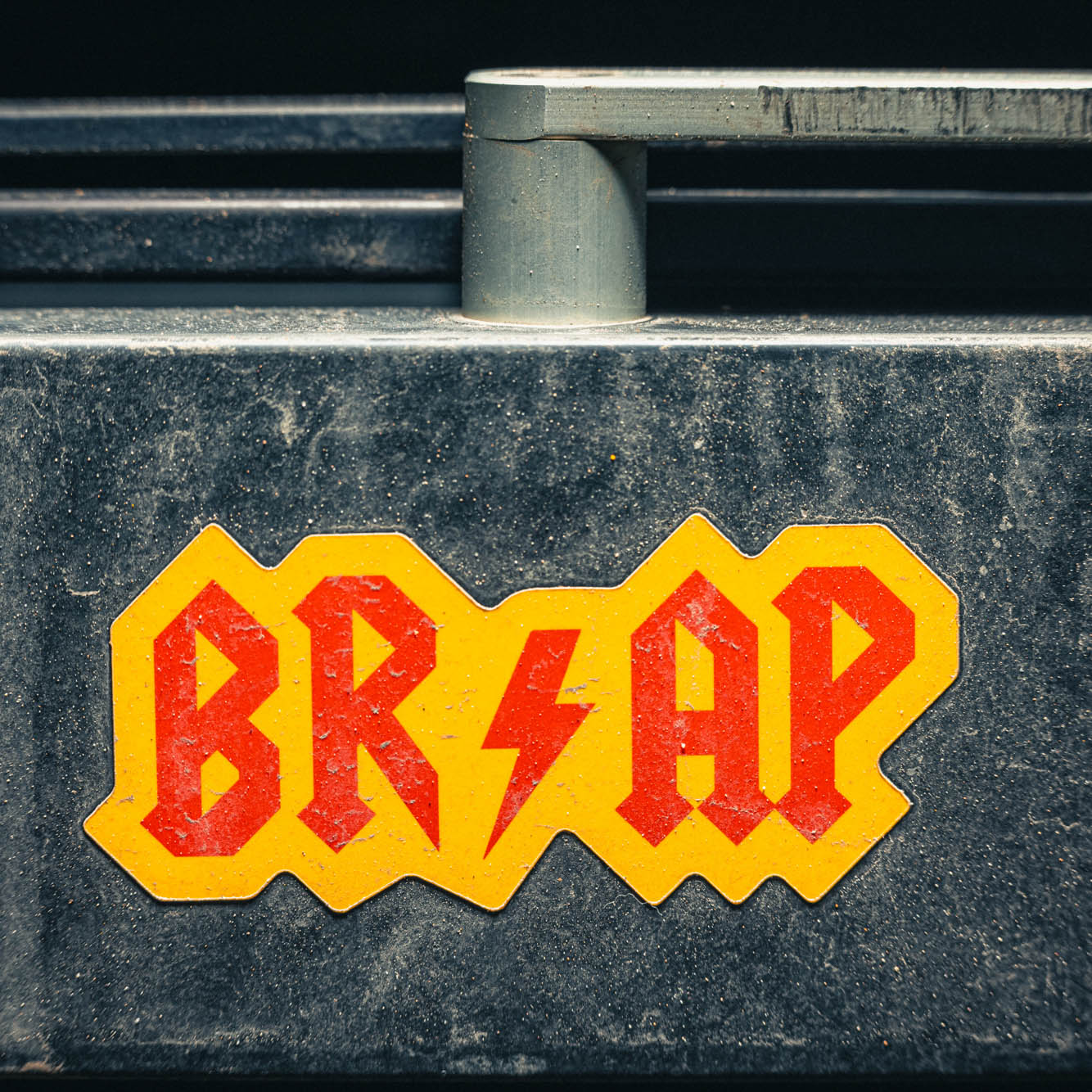 Custom Brap Sticker for Bicycles Riders -  Dispatch Bike