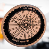 RIDE LIKE HELL - Bicycle Wheel Sticker