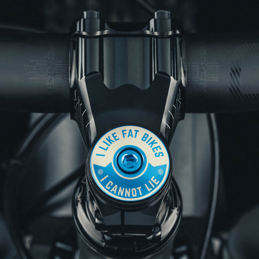 I Like Fat Bikes & I Cannot Lie Bicycle Headset Cap