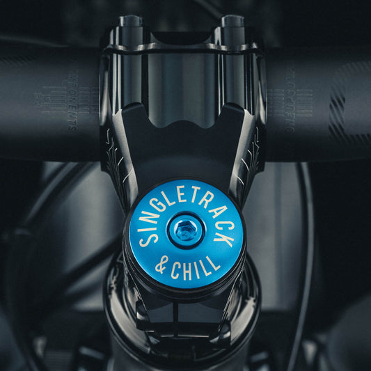 Singletrack & Chill Bicycle Headset Cap