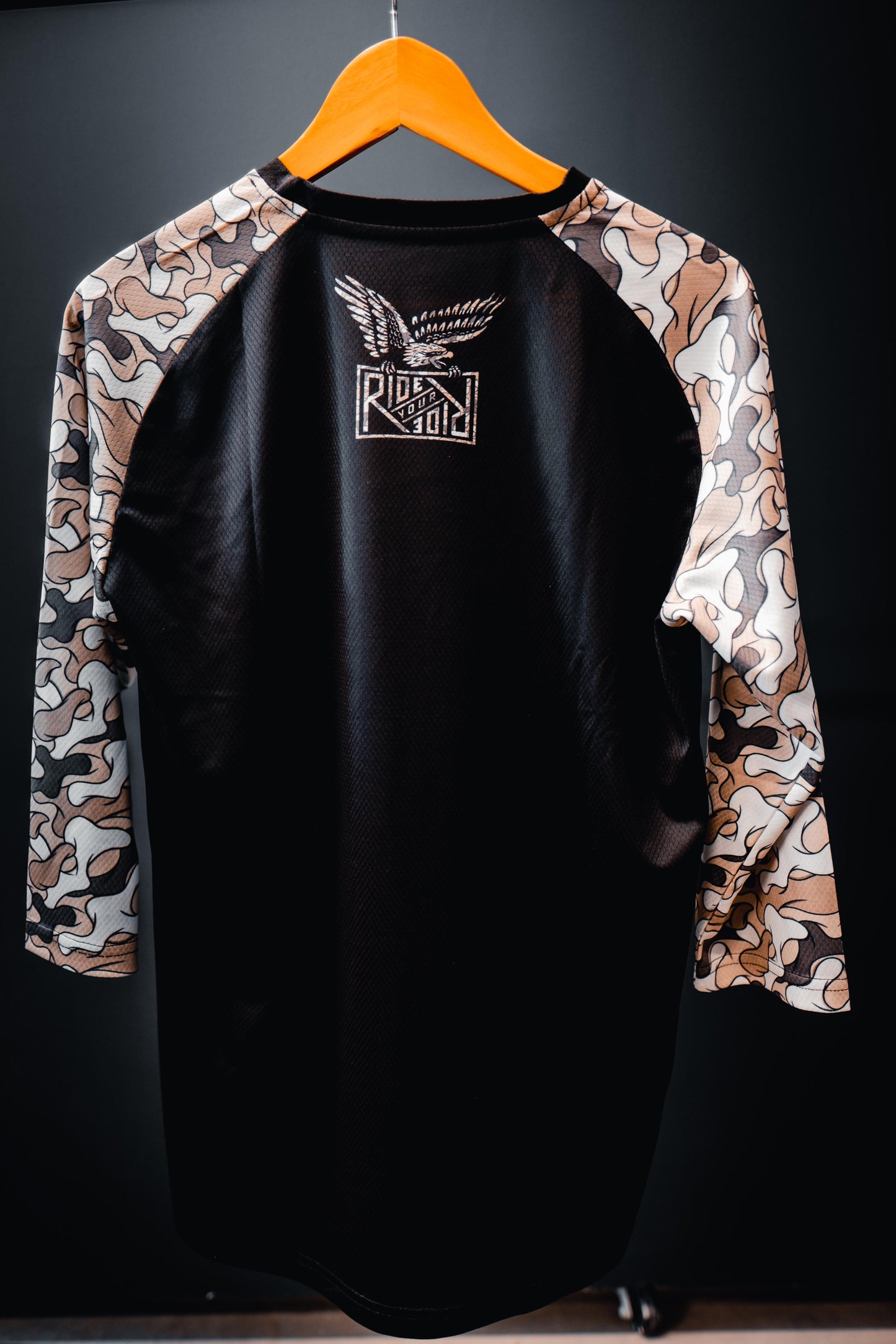 Dispatch - Ride Your Ride Sand Seuss Camo 3/4 Sleeve Mountain Bike Jersey