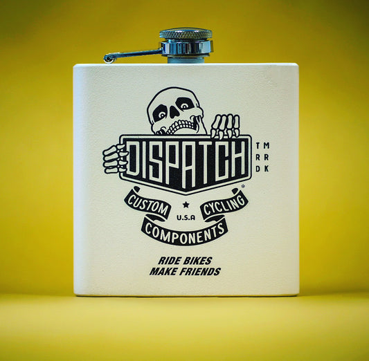 Dispatch Friend Maker - 6 oz Hip Flask for Cyclists