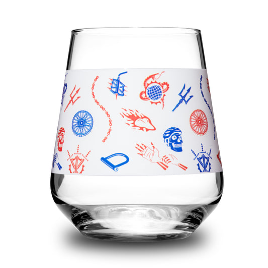 Dispatch Unique Beer Glass Wrap Tumbler for Cyclists