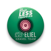 The dark green top cap for a rugged and unique look for your mountain bike or gravel bike.
