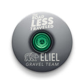 Gray bike headset top cap that complements any gravel bike with a neutral tone.