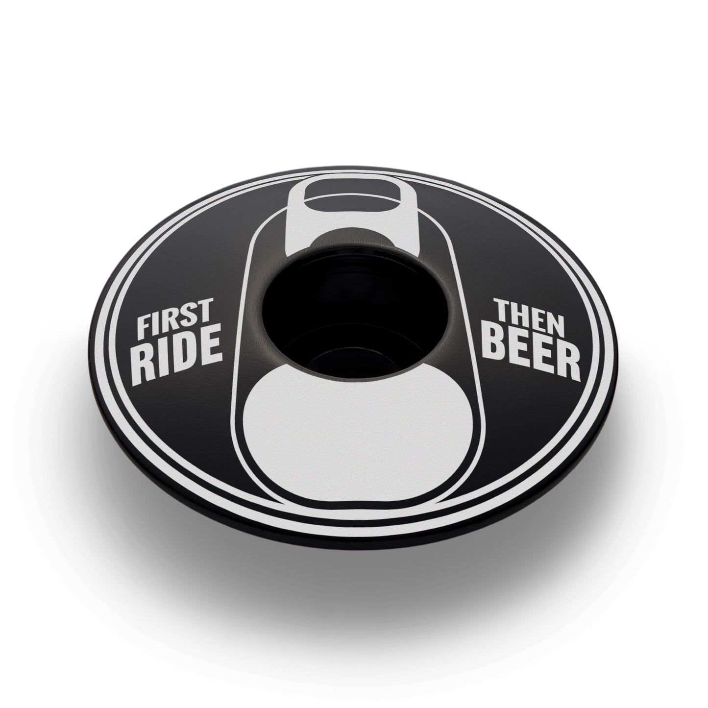 First Ride Then Beer Bicycle Headset Cap