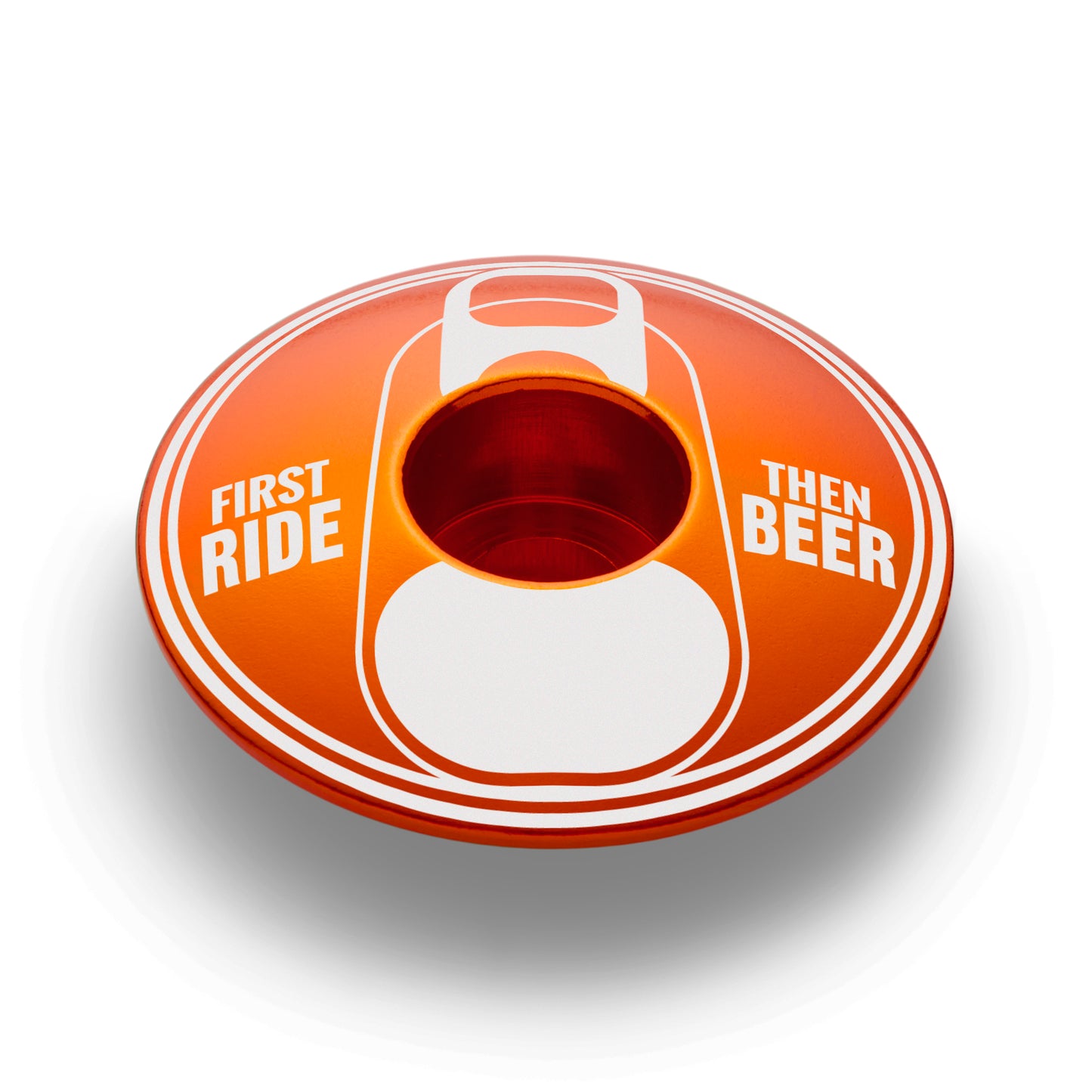 First Ride Then Beer Bicycle Headset Cap