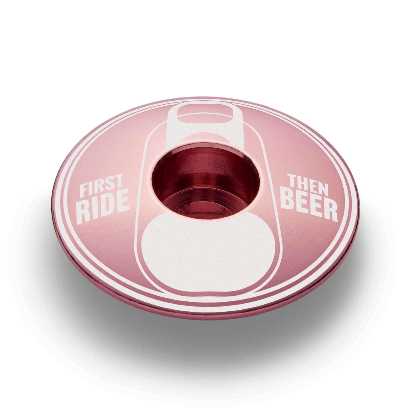 First Ride Then Beer Bicycle Headset Cap