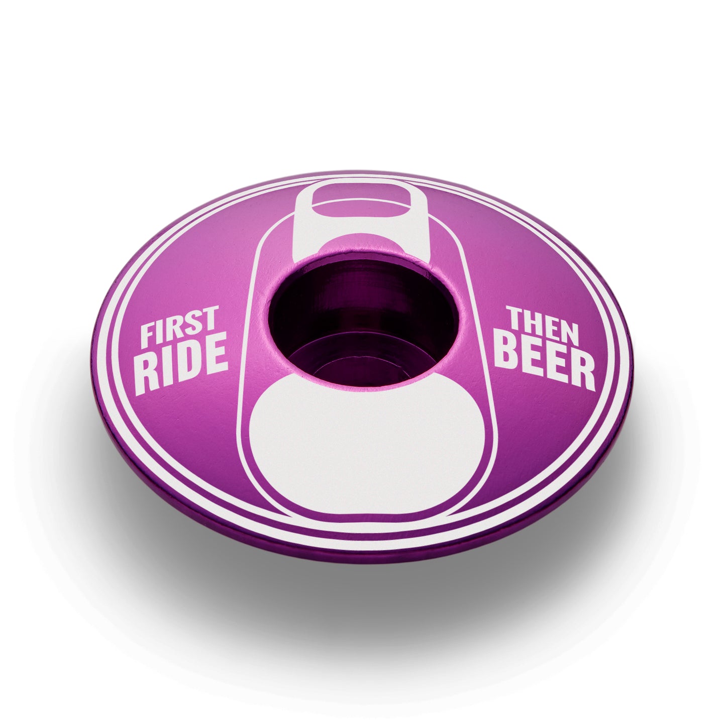 First Ride Then Beer Bicycle Headset Cap