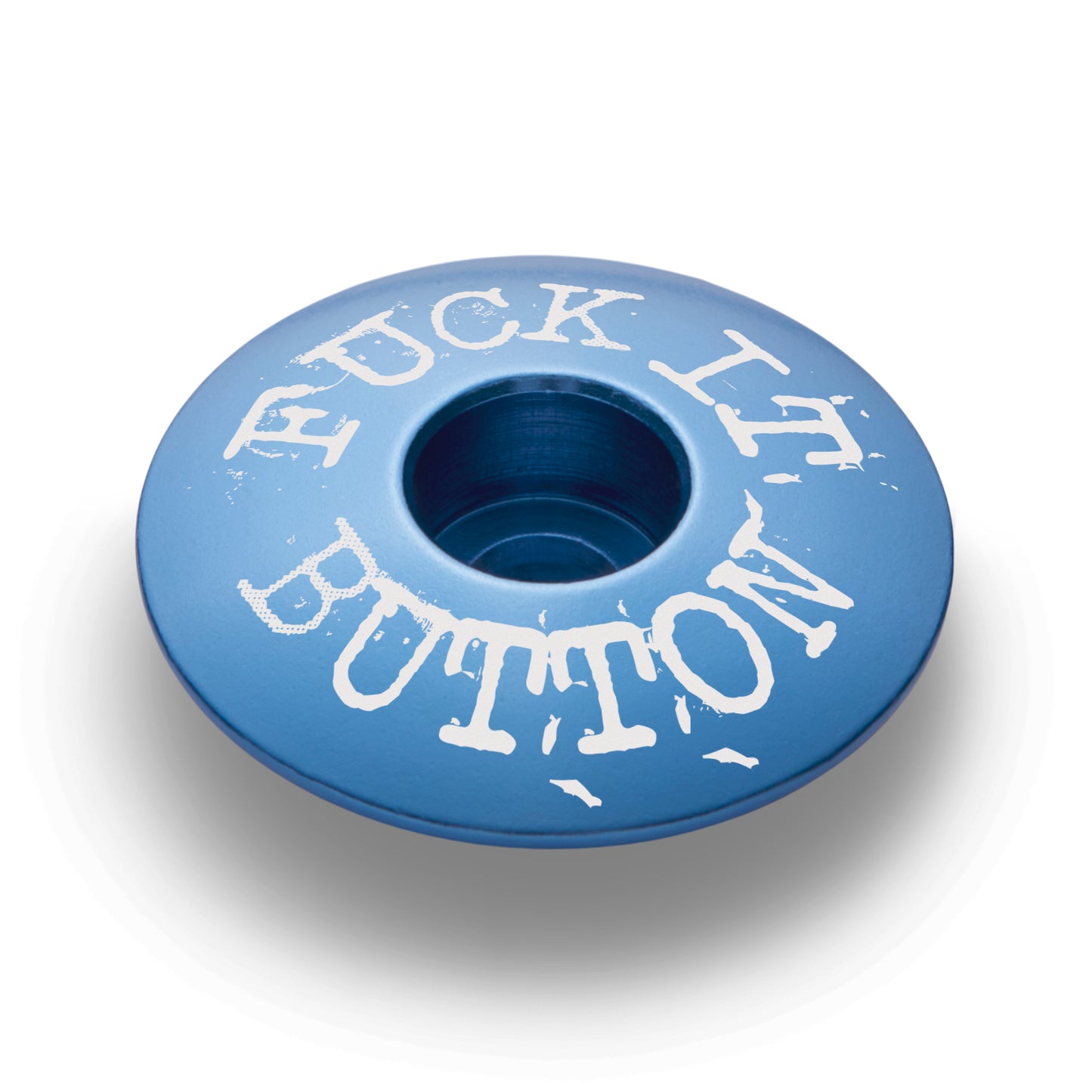 Fuck it Button Bicycle Headset Cap