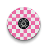 Checkerboard Pattern Custom Bicycle Headset Cap