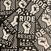 Ride Resist Sticker Perfect for Your Laptop and Bicycle