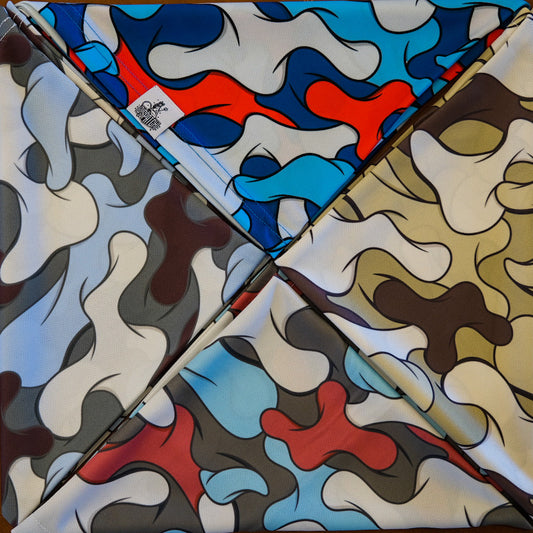 Seuss Camo Custom Cycling Neck Gaiter-  Dispatch Bike
