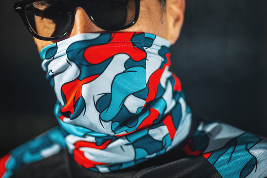 Seuss Camo Custom Cycling Neck Gaiter