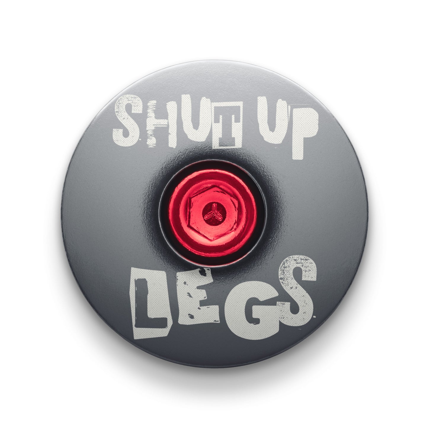 Shut Up Legs! Custom Bicycle Headset Cap