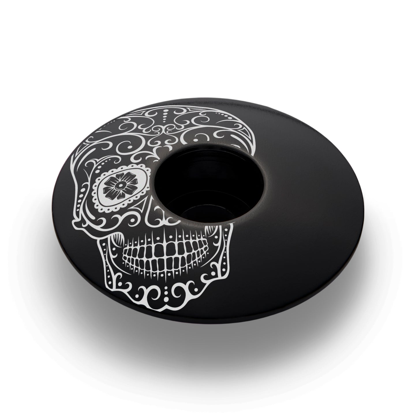 Vía de Muertos Sugar Skull Bicycle Headset Cap