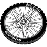 RIDE LIKE HELL - Bicycle Wheel Sticker